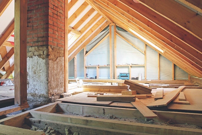unused loft space pre conversion